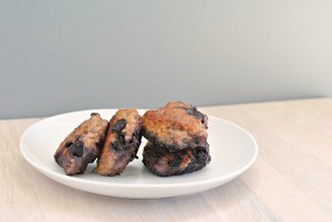 Blueberry Maple Breakfast Sausages