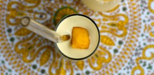 Vanilla Cream Mango Milkshake