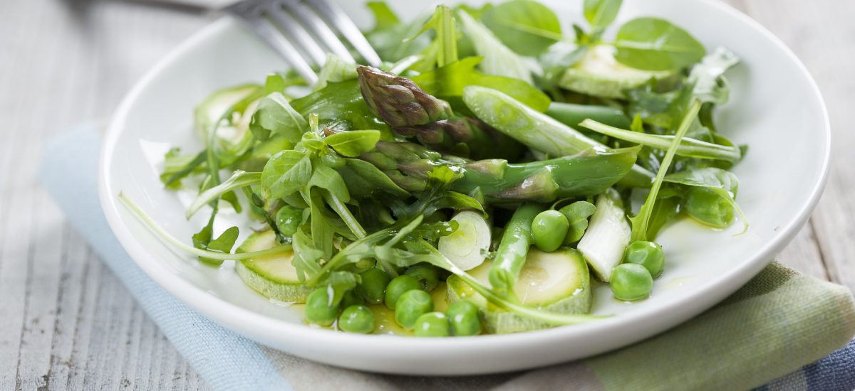 Fresh Green Salad of Spring Vegetables