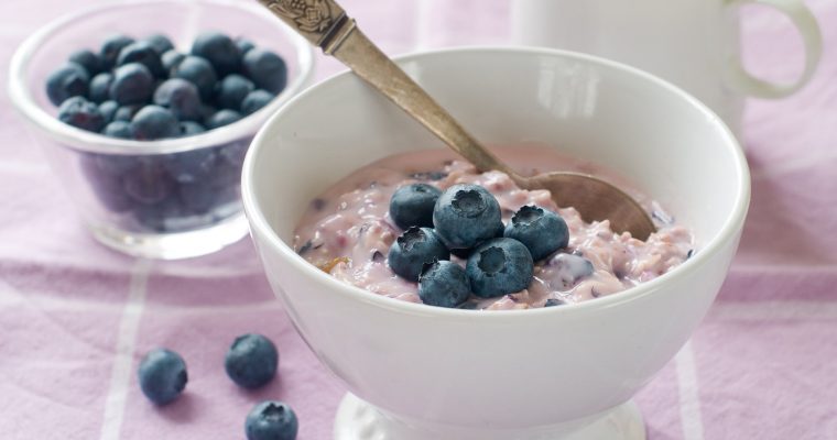 Blueberry & Coconut Porridge